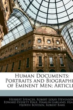 Livro Human Documents: Portraits and Biographies of Eminent Men; Articles - Resumo, Resenha, PDF, etc.