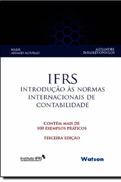 Capa do livro Ifrs. Introdução Às Normas Internacionais De Contabilidade