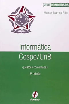 Livro Informática Cespe/UnB - Resumo, Resenha, PDF, etc.