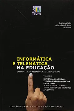 Capa do livro Informática e Telemática na Educação - Volume 2