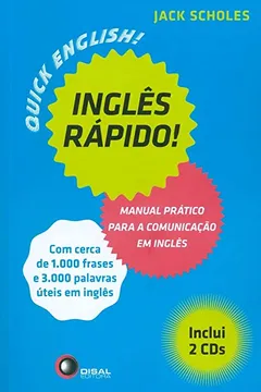 Livro InglÃªs RÃ¡pido! Manual PrÃ¡tico Para a ComunicaÃ§Ã£o em InglÃªs - Resumo, Resenha, PDF, etc.