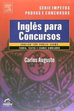 Capa do livro Ingles Para Concursos
