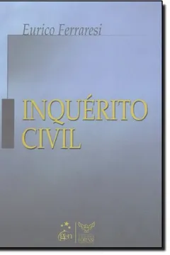 Capa do livro Inquérito Civil