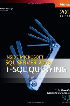 Livro Inside Microsoft SQL Server(tm) 2005: T-SQL Querying - Resumo, Resenha, PDF, etc.