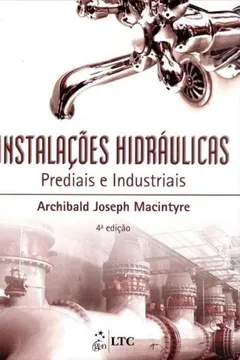 Livro Instalações Hidráulicas. Prediais e Industriais - Resumo, Resenha, PDF, etc.