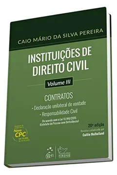 Livro Instituições de Direito Civil. Contratos - Volume III - Resumo, Resenha, PDF, etc.