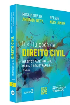 Livro Instituições De Direito Civil Volume 3 - Direitos Patrimoniais, Reais E Registrários - Resumo, Resenha, PDF, etc.