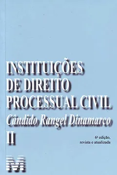 Livro Instituições De Direito Processual Civil - Volume 2 - Resumo, Resenha, PDF, etc.