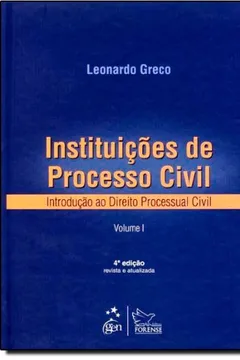 Livro Instituições De Processo Civil - Volume I - Resumo, Resenha, PDF, etc.
