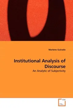 Livro Institutional Analysis of Discourse - Resumo, Resenha, PDF, etc.