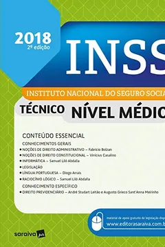 Livro Instituto Nacional do Seguro Social.Técnico do INSS - Resumo, Resenha, PDF, etc.