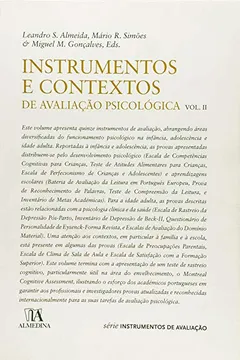 Capa do livro Instrumentos e Contextos de Avaliação Psicológica - Volume II