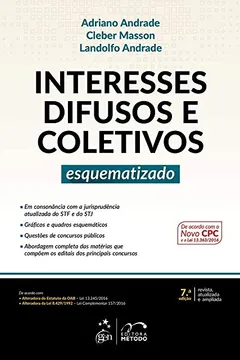 Livro Interesses Difusos e Coletivos Esquematizado - Resumo, Resenha, PDF, etc.