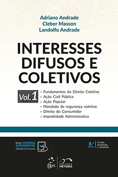 Livro Interesses Difusos e Coletivos (Volume 1) - Resumo, Resenha, PDF, etc.