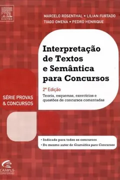 Livro Interpretação de Textos e Semântica Para Concursos - Resumo, Resenha, PDF, etc.