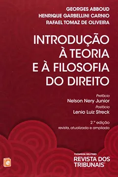 Livro Introdução À Teoria E À Filosofia Do Direito - Resumo, Resenha, PDF, etc.