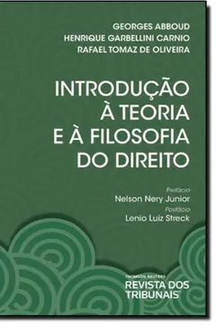 Livro Introdução A Teoria E Filosofia Do Direito - Resumo, Resenha, PDF, etc.