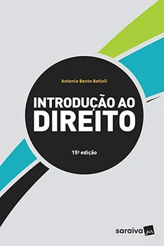 Livro Introdução ao Direito - Resumo, Resenha, PDF, etc.