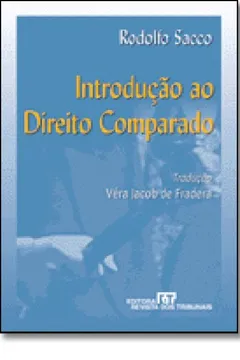 Capa do livro Introdução ao Direito Comparado