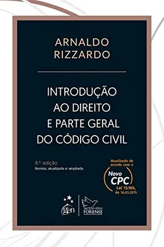 Livro Introdução ao Direito e Parte Geral do Código Civil - Resumo, Resenha, PDF, etc.