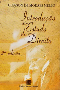 Livro Introdução ao Estudo do Direito - Resumo, Resenha, PDF, etc.