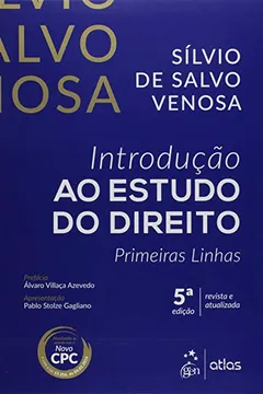 Livro Introdução ao Estudo do Direito - Resumo, Resenha, PDF, etc.