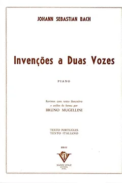 Livro Invenções a Duas Vozes - Resumo, Resenha, PDF, etc.