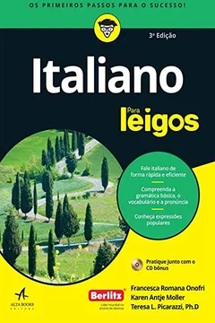 Livro Italiano para leigos - Resumo, Resenha, PDF, etc.