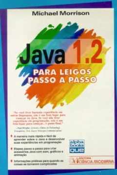 Capa do livro Java 1.2 Para Leigos - Passo A Passo