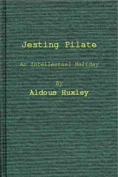 Livro Jesting Pilate: An Intellectual Holiday - Resumo, Resenha, PDF, etc.