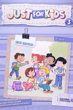 Capa do livro Just For Kids 3ºano - Volume 3
