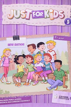 Capa do livro Just For Kids. 5Âº Ano