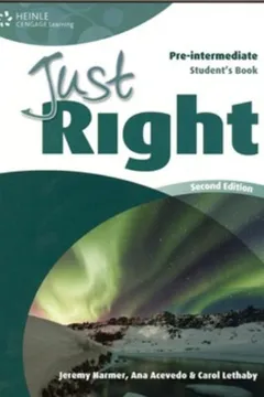Livro Just Right Pre-Intermediate - Resumo, Resenha, PDF, etc.