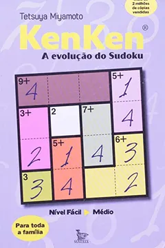 Livro KenKen. A Evolução Do Sudoku - Resumo, Resenha, PDF, etc.