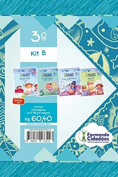 Livro Kit B - Formando Cidadãos - Ensino Fundamental I - 3º Ano - Resumo, Resenha, PDF, etc.