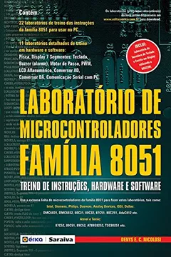 Capa do livro Laboratório de Microcontroladores