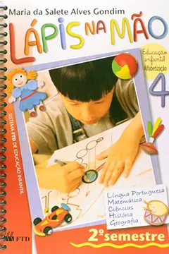 Capa do livro Lapis Na Mao - Alfabetizacao - 2. Semestre