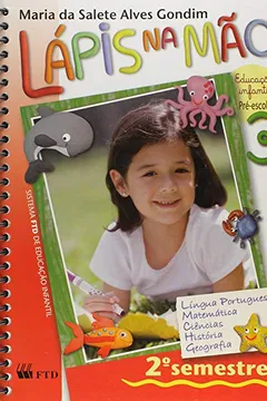 Capa do livro Lapis Na Mao - Pre-Escola - V. 03 - 2. Semestre