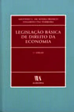 Capa do livro Legislação Básica de Direito da Economia