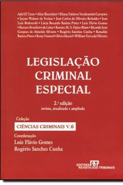 Livro Legislação Criminal Especial - Volume 6 - Resumo, Resenha, PDF, etc.