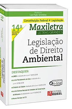 Livro Legislação de Direito Ambiental. Maxiletra. Constituição Federal (+ Legislação) - Resumo, Resenha, PDF, etc.