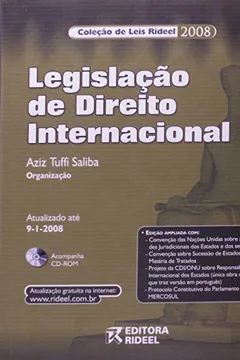 Livro Legislação De Direito Internacional - Série Compacta. Coleção De Leis Rideel - Resumo, Resenha, PDF, etc.