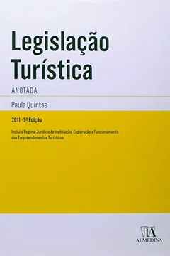 Livro Legislacao Turistica - Anotada - Resumo, Resenha, PDF, etc.