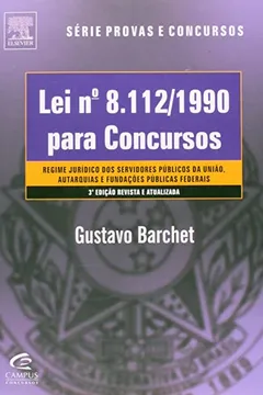 Livro Lei 8.112/1990 Para Concursos - Resumo, Resenha, PDF, etc.