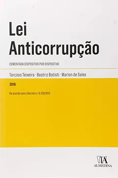 Livro Lei Anticorrupção - Resumo, Resenha, PDF, etc.