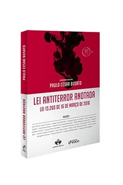 Livro Lei Antiterror Anotada - Resumo, Resenha, PDF, etc.
