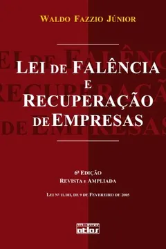 Livro Lei De Falencia E Recuperacao De Empresas - Resumo, Resenha, PDF, etc.