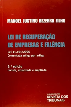 Livro Lei De Recuperacao De Empresas E Falencia - Resumo, Resenha, PDF, etc.