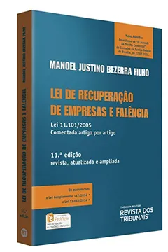 Livro Lei de Recuperação de Empresas e Falências - Resumo, Resenha, PDF, etc.