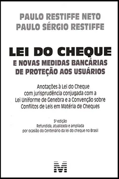 Livro Lei do Cheque - Resumo, Resenha, PDF, etc.
